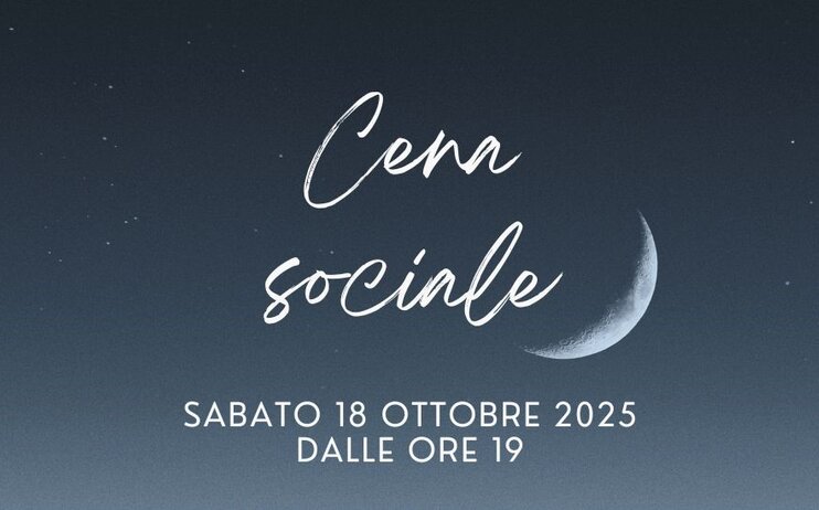 SABATO 18 OTTOBRE - CENA SOCIALE